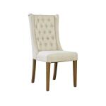 Furniture Classics Dining Room Tufted Linen Side Chair 20-332