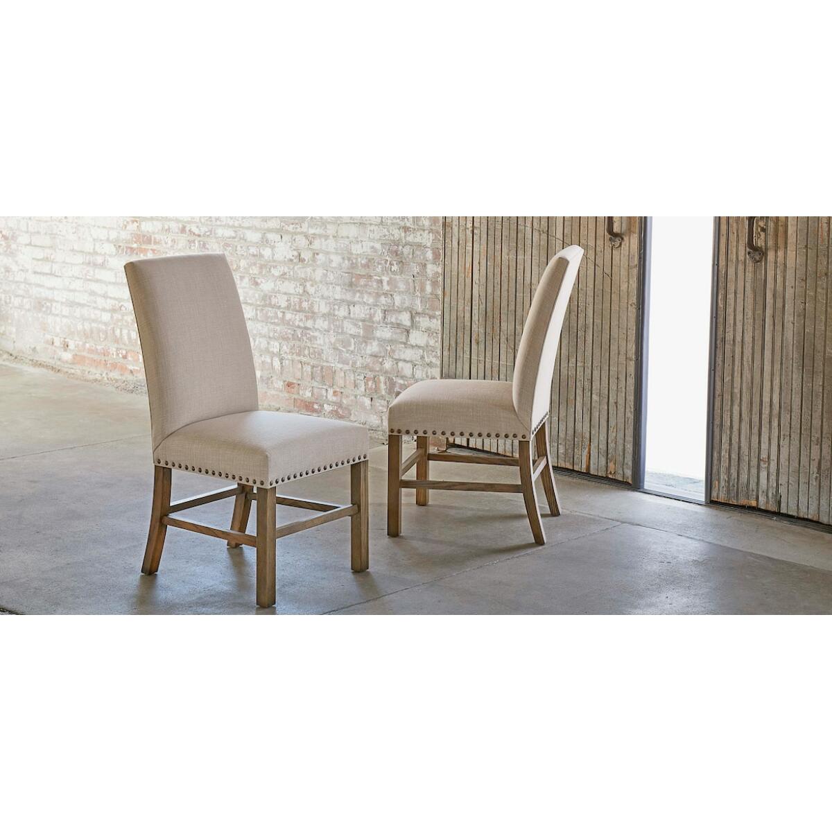 Benchmade Aiken Oak Farmhouse Chair Chairs & Benches Bassett Furniture