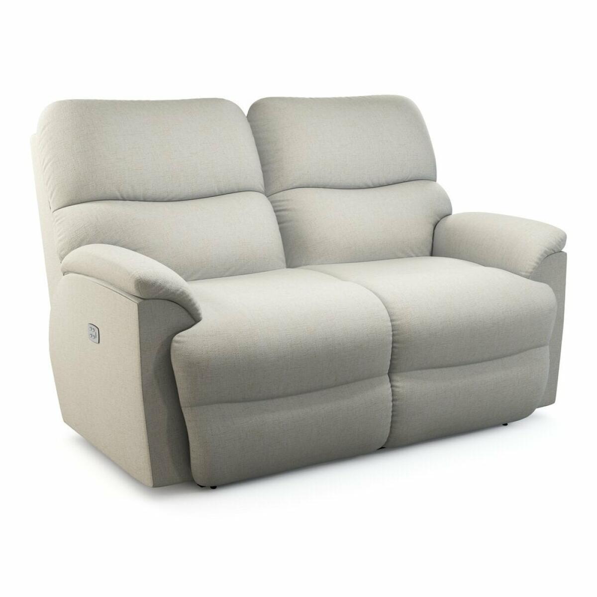 Trouper Power Reclining Loveseat w/ Headrest Loveseats Customizable