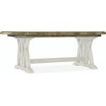 Boheme Colibri 88in Trestle Dining Table Top w/1-20in Leaf