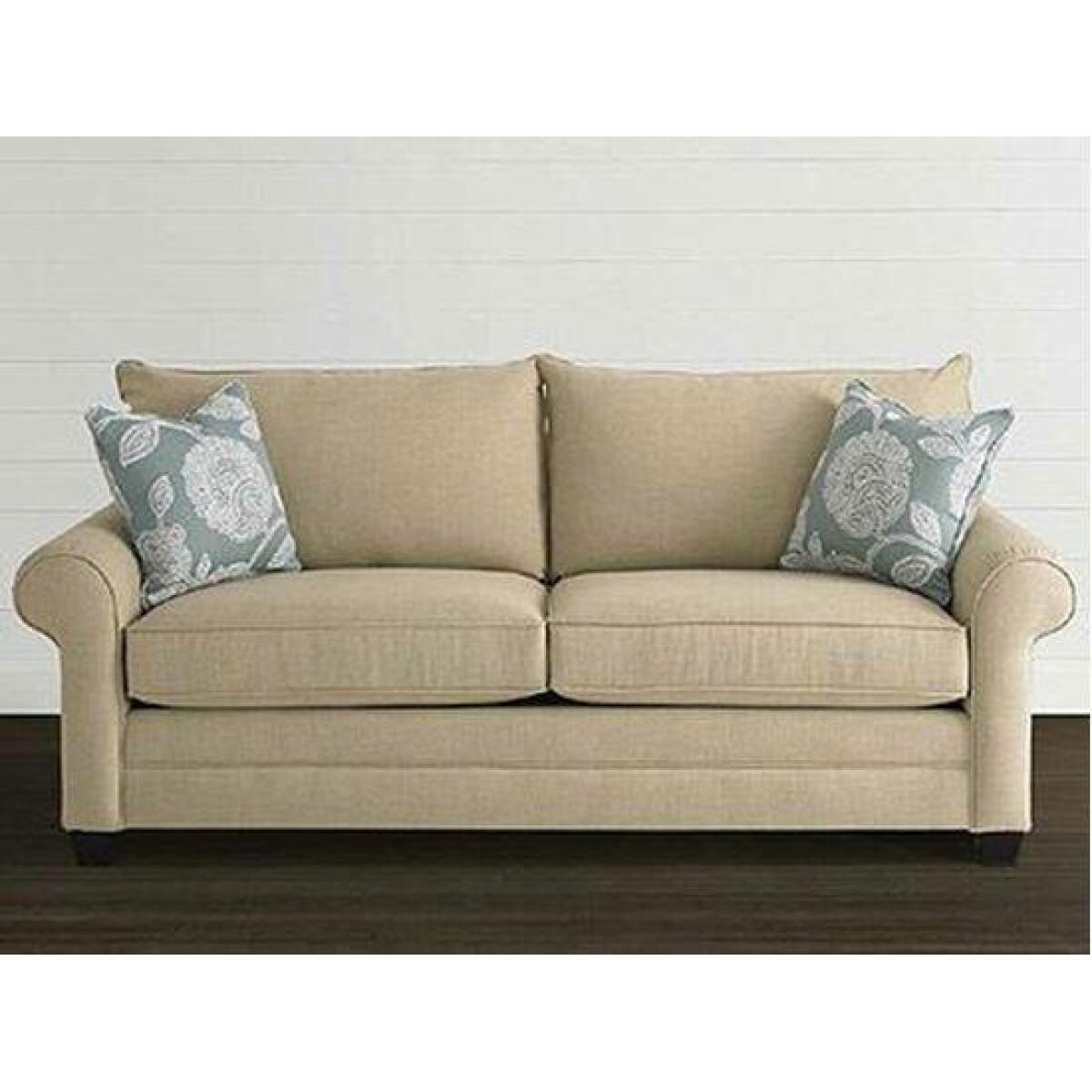 Alexander Roll Arm Sofa Sofas Bassett Furniture