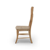 Peg & Dowel Ladder Back w/ Wooden Seat - Image 3