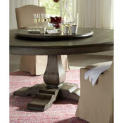 Trestle Round Dining Table 72'' - Image 3