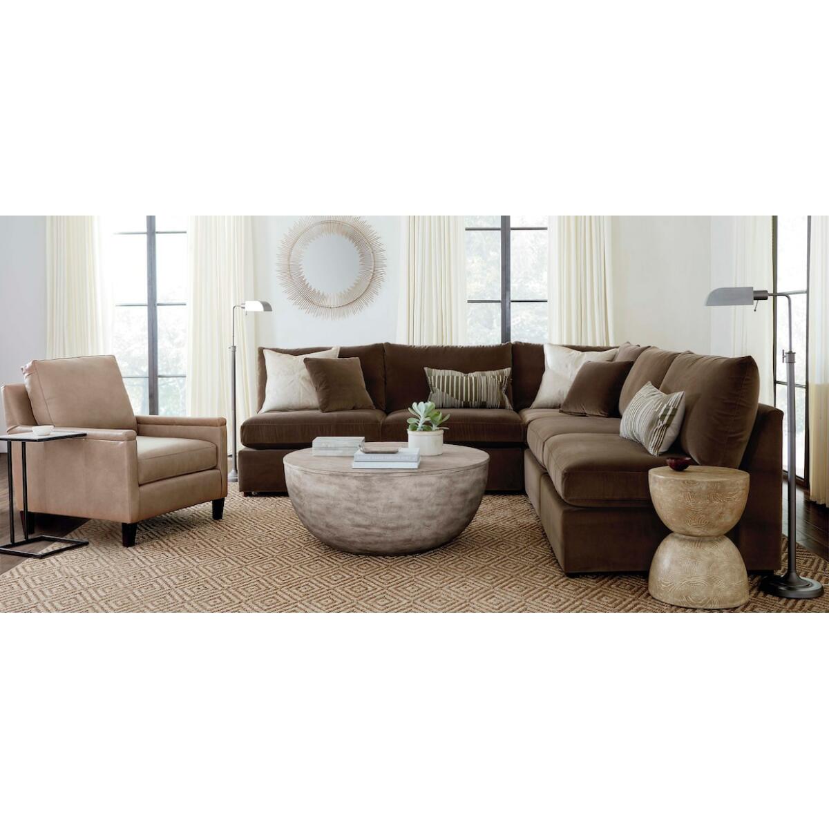 Beckham L-Shaped Sectional Sectionals Bassett Furniture