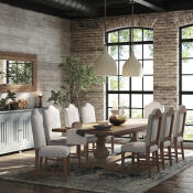 Trestle Extension Table 96'' extends to 120 - Image 4