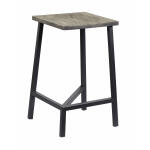 Counter Height Barstool Gunmetal