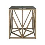 Curated Truss Square End Table