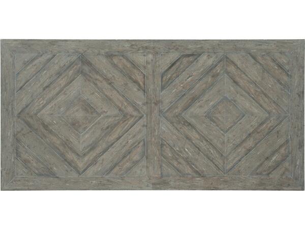 Beaumont 84in Rectangular Dining Table w-2/22in Leaves - Image 2