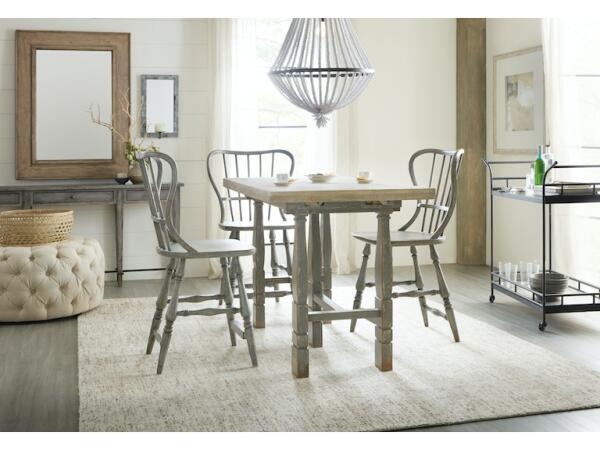 Ciao Bella Friendship Table- Natural/Gray - Image 3