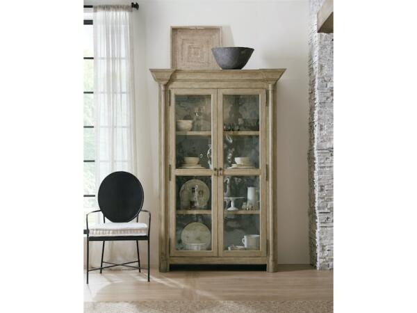 Ciao Bella Display Cabinet- Natural Dining Storage Hooker Furniture