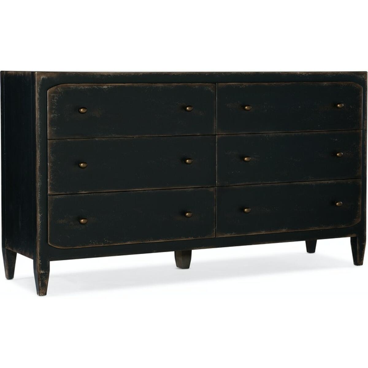Ciao Bella Six-Drawer Dresser Dressers Hooker Furniture
