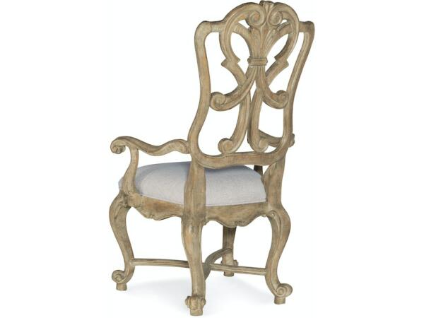 Castella Wood Back Arm Chair - Image 2