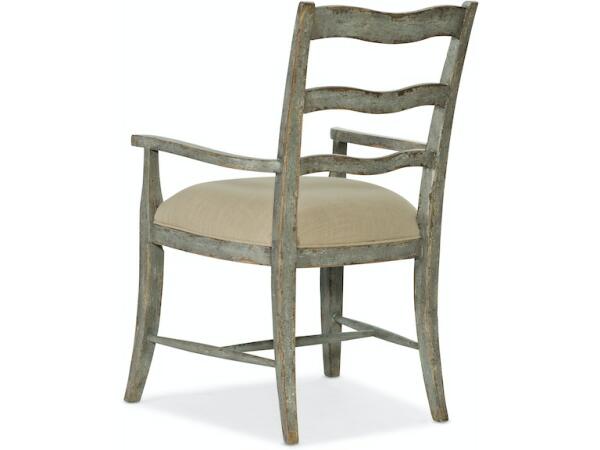 Alfresco La Riva Upholstered Seat Arm Chair - Image 2