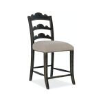 La Grange Twin Sisters Ladderback Counter Stool