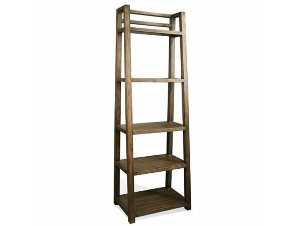 Perspectives Leaning Bookcase Bookcases Customizable