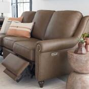 Benchmade Reclining Motion Leather Sofa Sofas Bassett Furniture