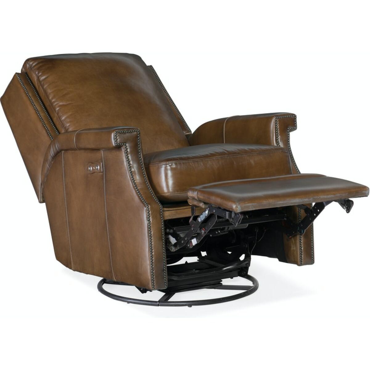 Collin Power Swivel Glider Recliner Recliners Customizable