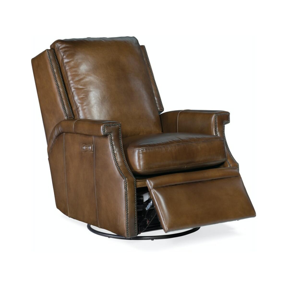 Collin Power Swivel Glider Recliner Recliners Customizable