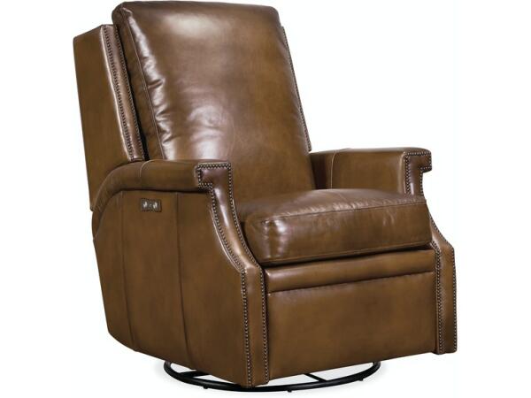 Collin Power Swivel Glider Recliner Recliners Customizable
