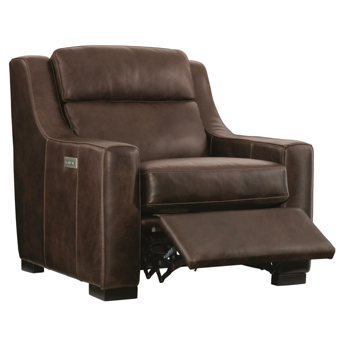 Germain Leather Power Motion Chair Recliners Bernhardt