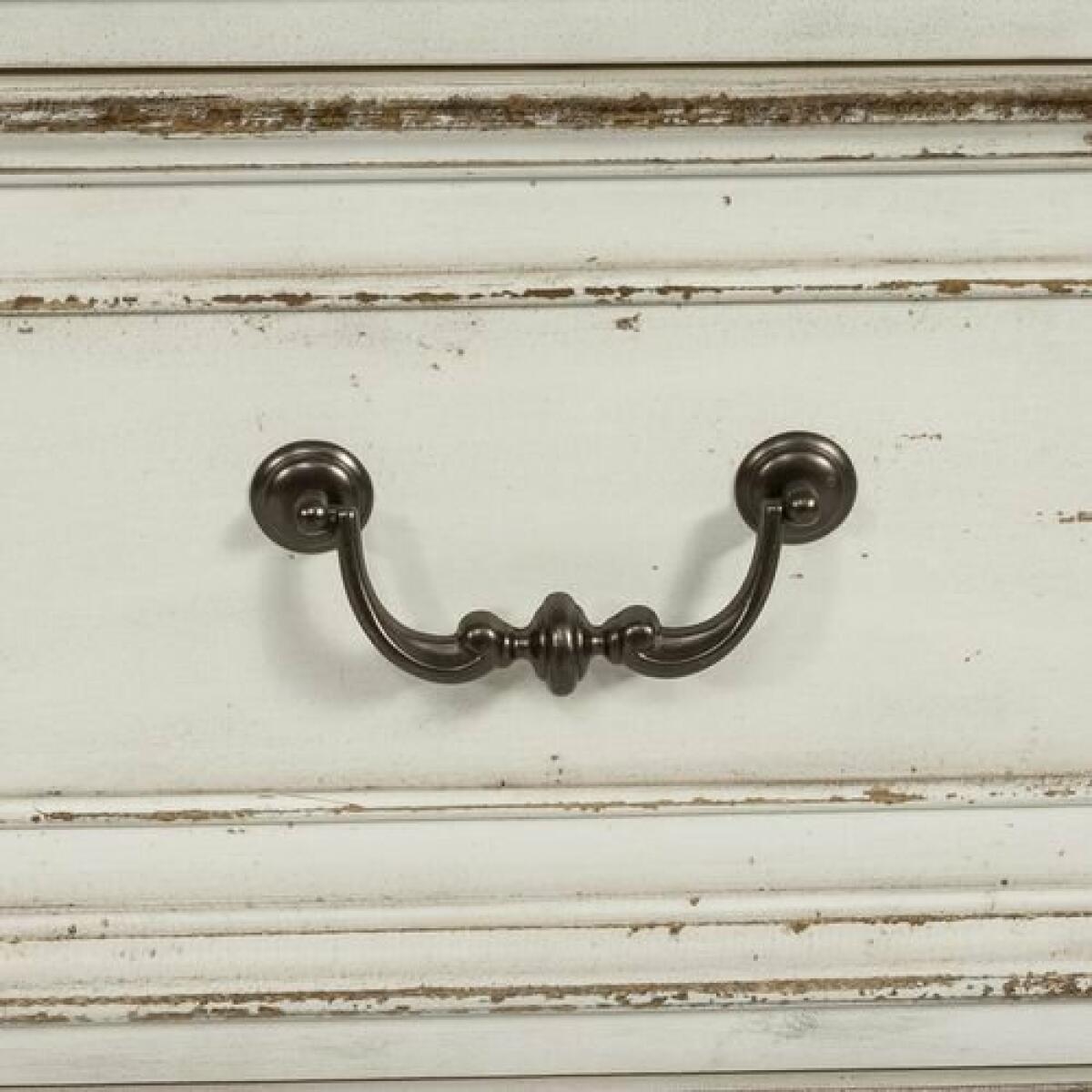 Magnolia Manor 3 Drawer Bedside Chest w/ Charging Station Chests Liberty Furniture
