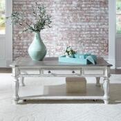 Magnolia Manor Rectangular Cocktail Table Cocktail & Coffee Tables Liberty Furniture