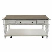 Magnolia Manor Oversized Square Cocktail Table Cocktail & Coffee Tables Liberty Furniture