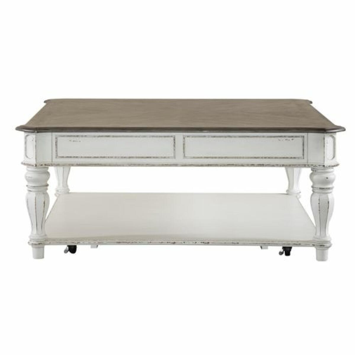 Magnolia Manor Oversized Square Cocktail Table Cocktail & Coffee Tables Liberty Furniture