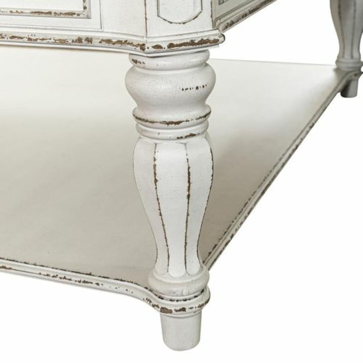 Magnolia Manor Oversized Square Cocktail Table Cocktail & Coffee Tables Liberty Furniture