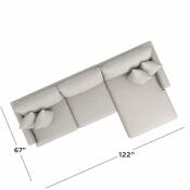 Allure Right Chaise Sectional - Image 2