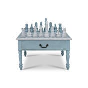 Logan Table 2 Drawer w/ Chess Set - Image 2