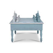 Logan Table 2 Drawer w/ Chess Set - Image 3