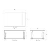 Regency Barley Twist Coffee Table - Image 2