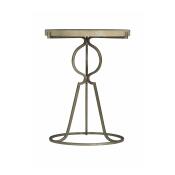 Rustic Patina Accent Table - Image 4