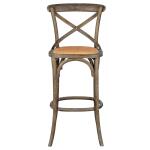 Bennett X-Back Stool 30'' (Brown Wash)