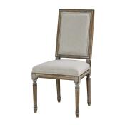 Square Maxwell Side Chair (Grey)