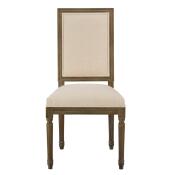 Square Maxwell Side Chair (Putty) - Image 2