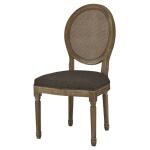 Round Mesh Back Maxwell Side Chair (Urban Bark)
