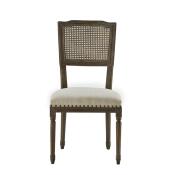 Camille Side Chair (French Linen) - Image 2