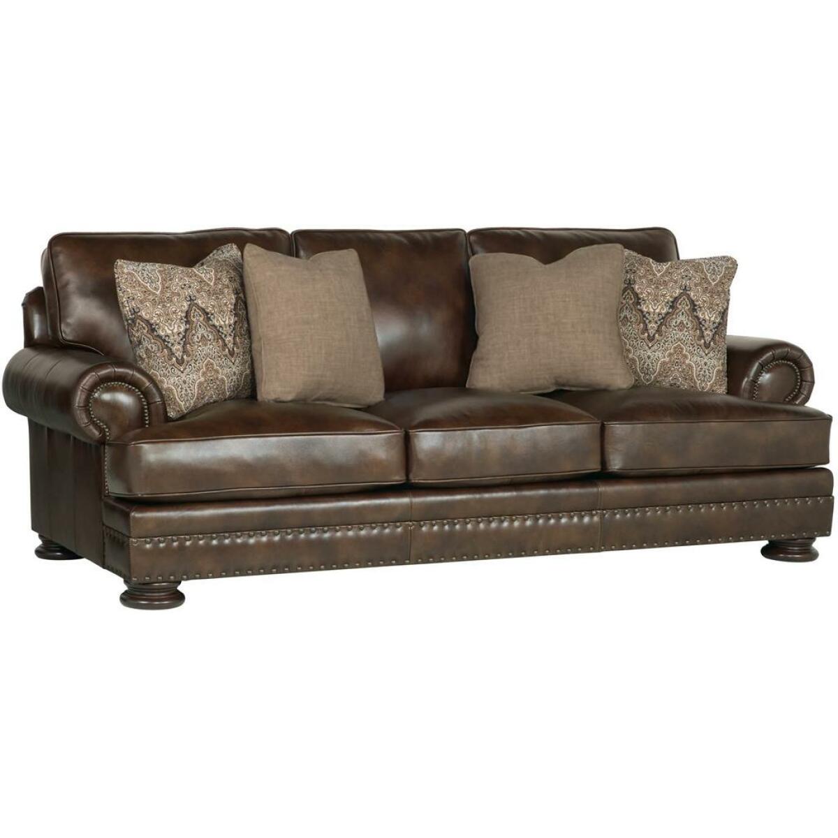 Foster Leather Sofa Sofas Bernhardt