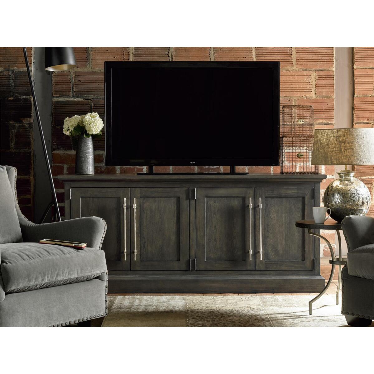 Curated Emerson Console Entertainment Stands Universal Furniture