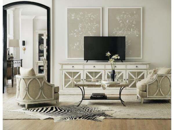 Sanctuary Grand Premier Entertainment Console Blanc - Image 4