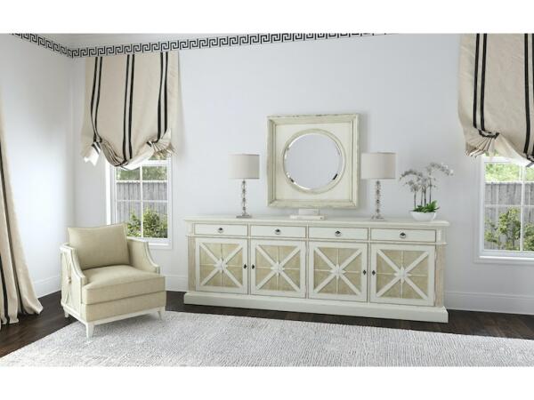 Sanctuary Grand Premier Entertainment Console Blanc - Image 5