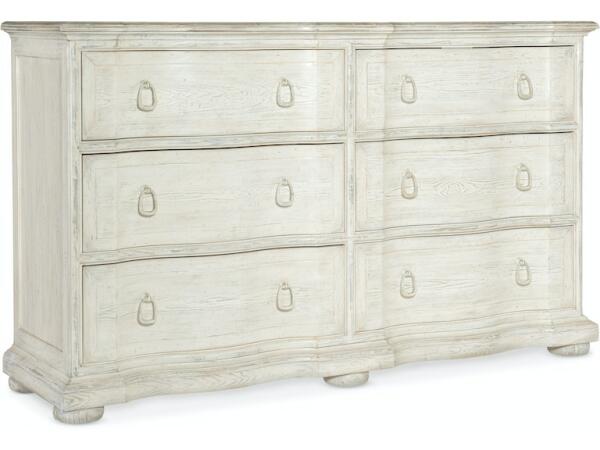 Traditions Six-Drawer Dresser 5961-90002-02 Dressers Hooker Furniture