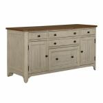 Farmhouse Reimagined Door Credenza