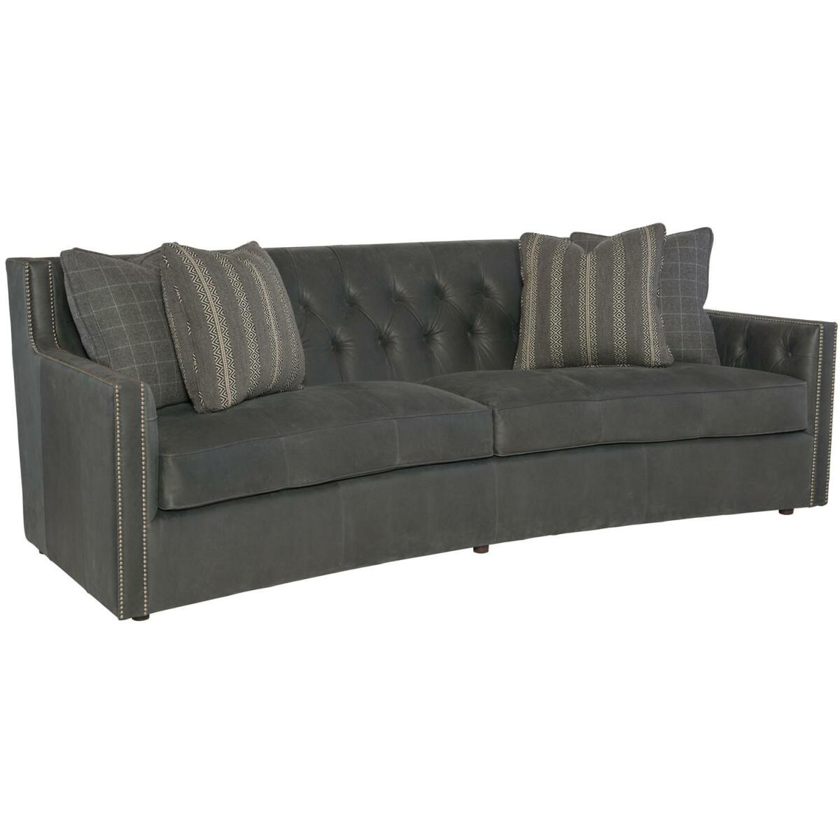 Candace Leather Sofa 7277L Sofas Bernhardt