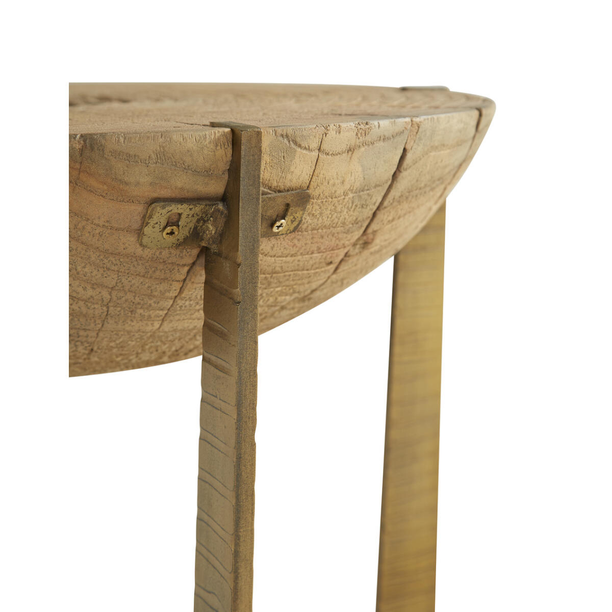 Brass Base Grain End Table End tables Furniture Classics