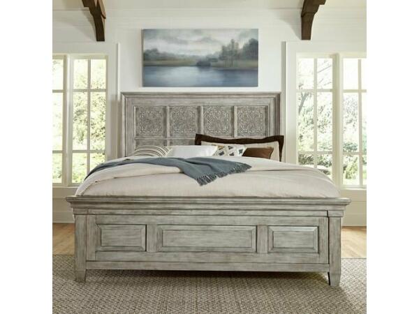 Heartland Opt Queen Panel Bed Beds Liberty Furniture