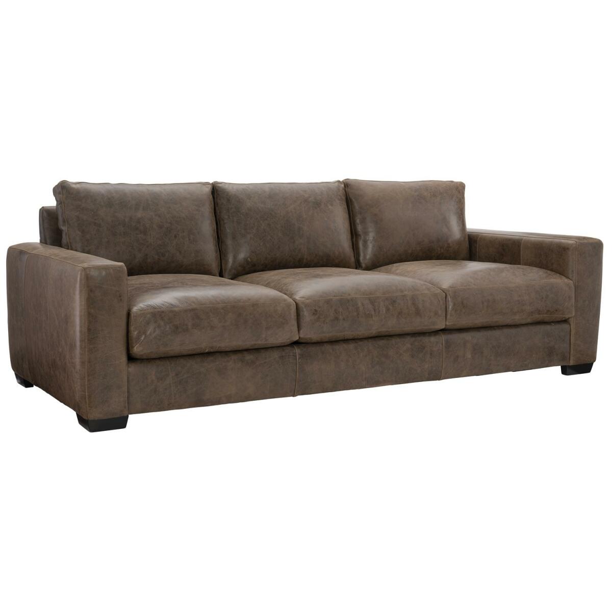 Dawkins Leather Sofa Sofas Bernhardt