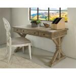 Clinton Hill Round Back Leather Desk Chair